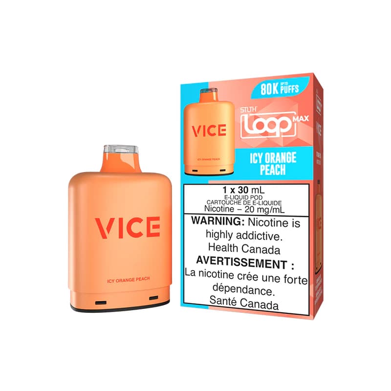 STLTH Loop Max x VICE 80K Pods STLTH LOOP MAX x VICE 80K - Icy Orange Peach