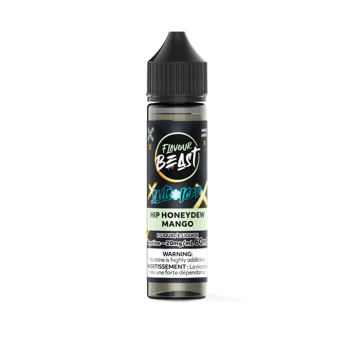 Flavour Beast 60ml Salt Flavour Beast - Hip Honeydew Mango Iced 60ml Salt