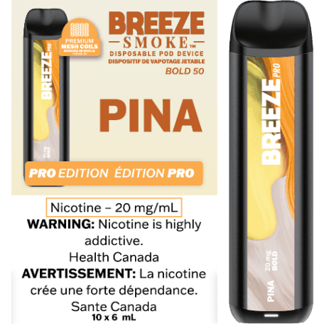 Breeze Pro 2000 BREEZE SMOKE PRO - Caribbean White (Pina)