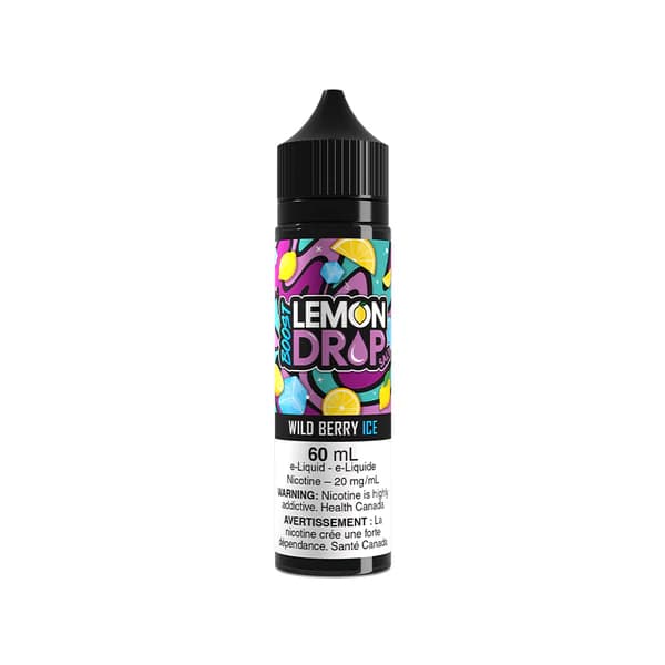 Lemon Drop Boost 60ml Salt Lemon Drop Boost - Wild Berry Ice 60ml Salt