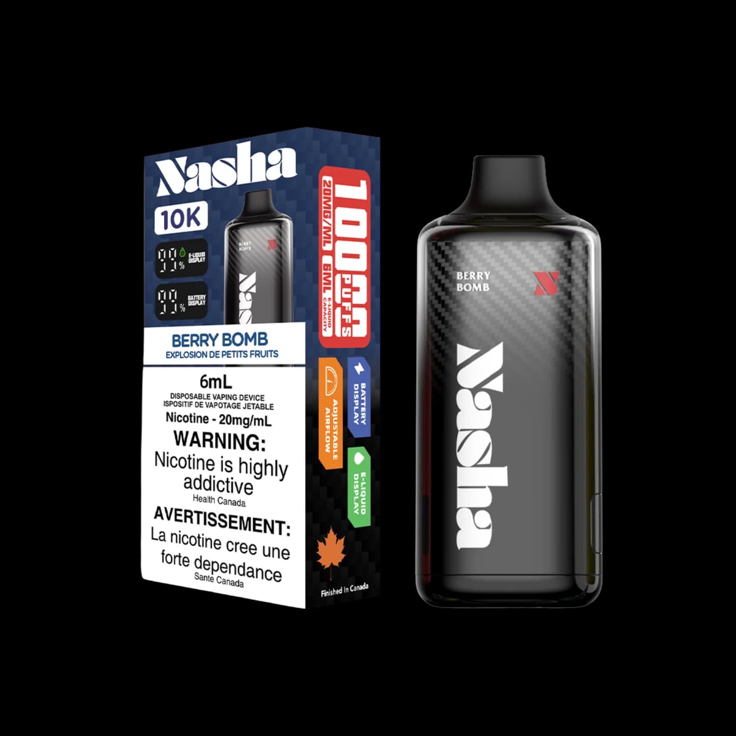 Nasha 10K Nasha 10K - Berry Bomb