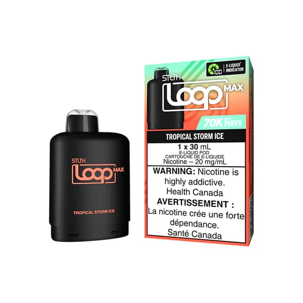 STLTH Loop Max 70K Pods STLTH Loop Max 70k Pod - Tropical Storm Ice