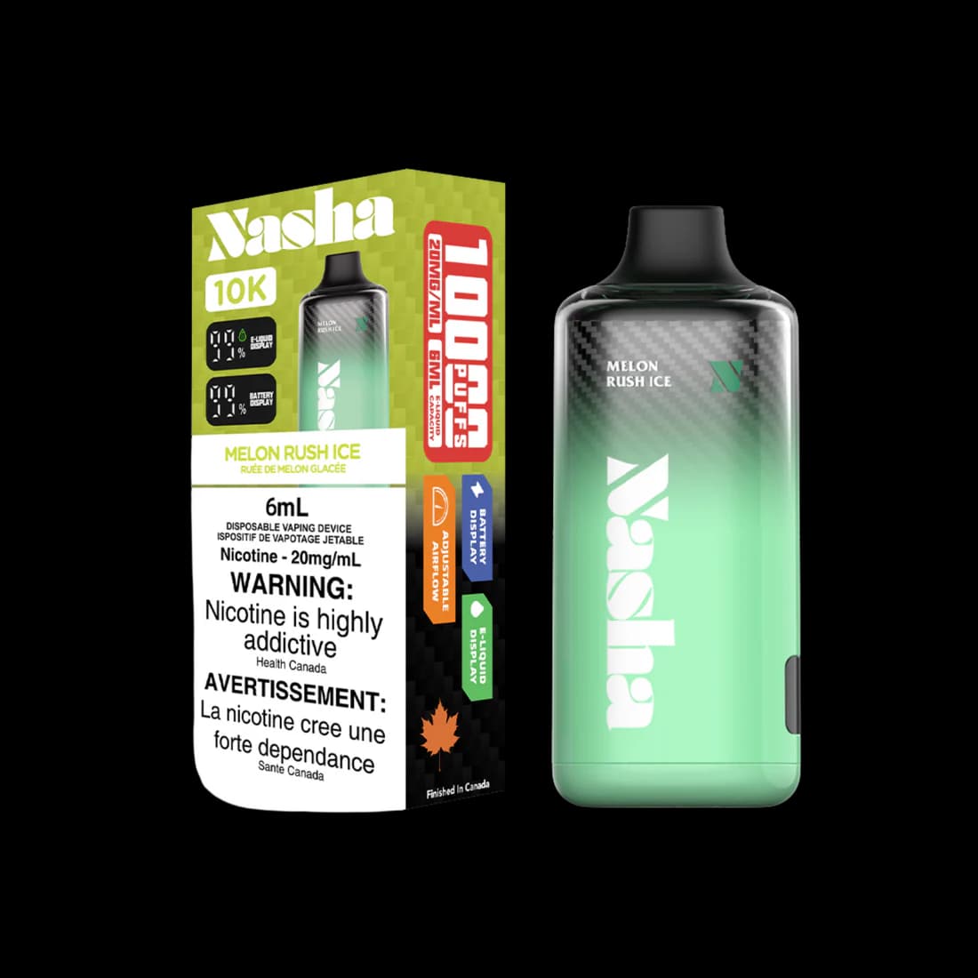 Nasha 10K Nasha 10K - Melon Rush Ice